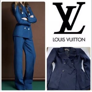 Louis Vuitton Navy Uniform Jacket